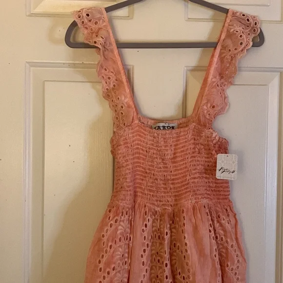 Free People x Barok Eyelet Jumpsuit - Picture 8 of 17